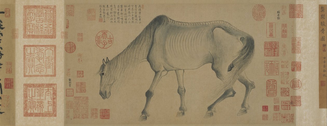 Jun Gu ein edles Pferd von Gong Kai