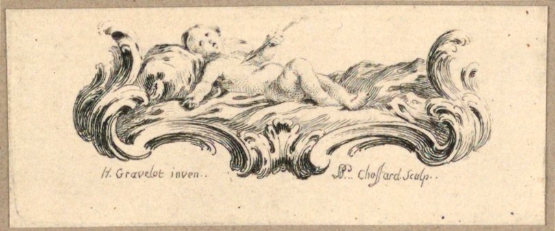 Kind mit Pfeil von Gravelot