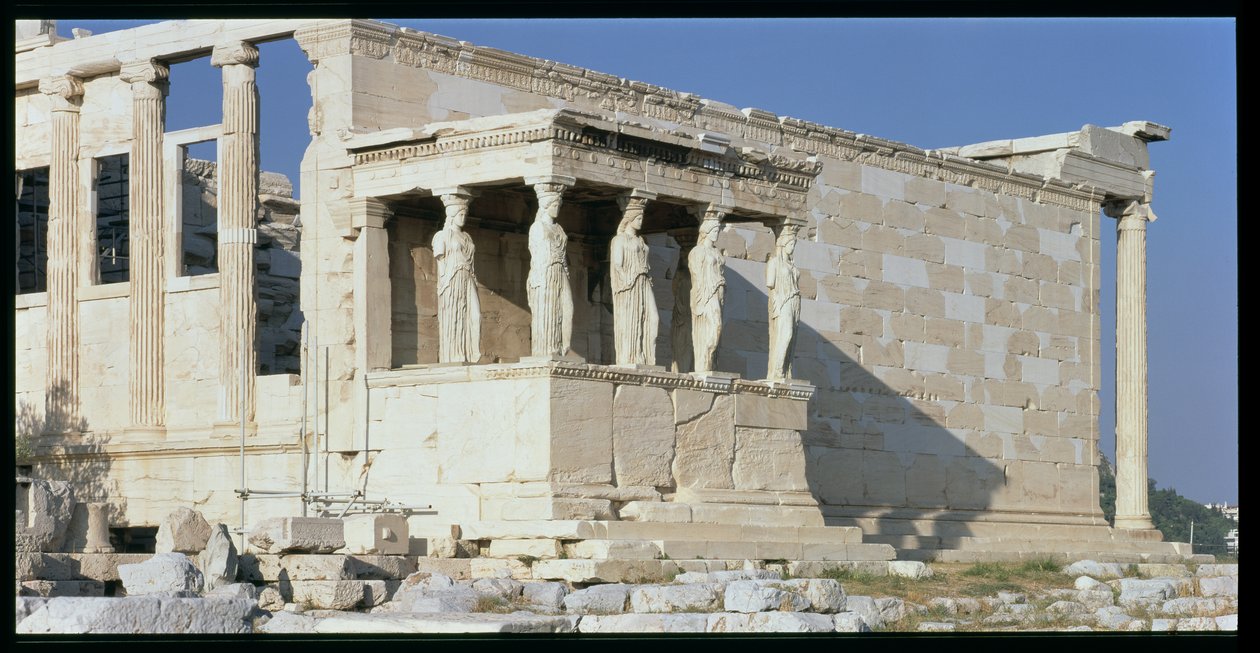 Erechtheion, ca. 421-405 v. Chr. von Greek
