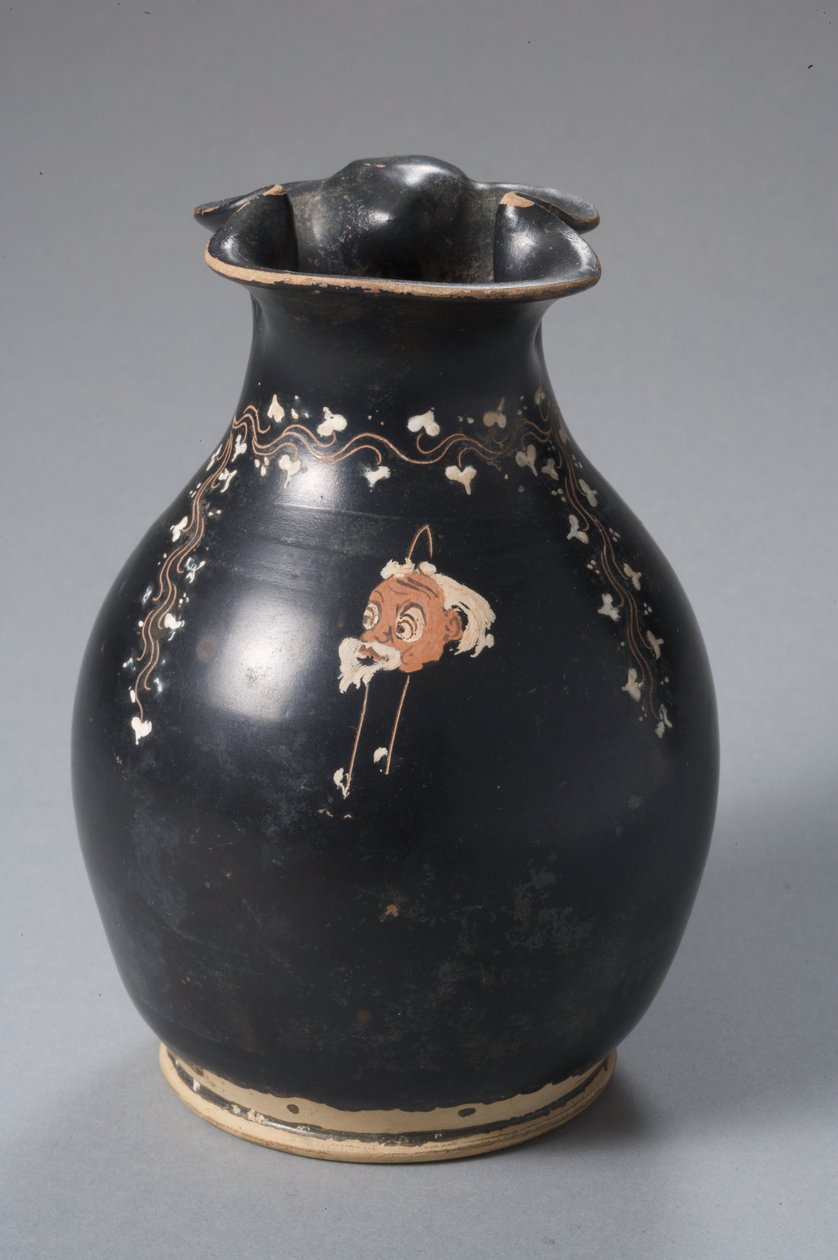 Gnathian glasierte Oinochoe, Konnakis Gruppe von Greek