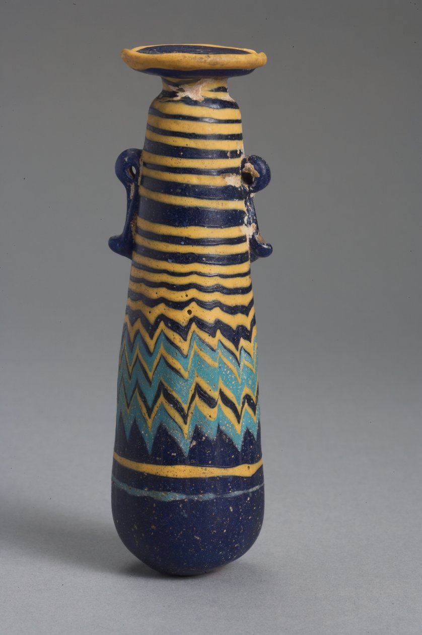 Sandkern-Alabastron (Glas) von Greek