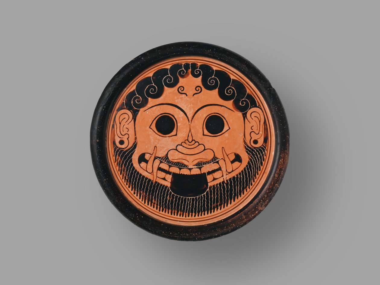 Terrakotta-Ständer, ca. 570 v. Chr. (Terrakotta) von Greek