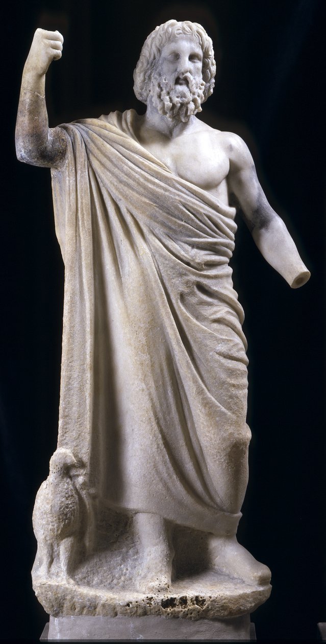 Statuette des Zeus, möglicherweise aus Kleinasien von Greek