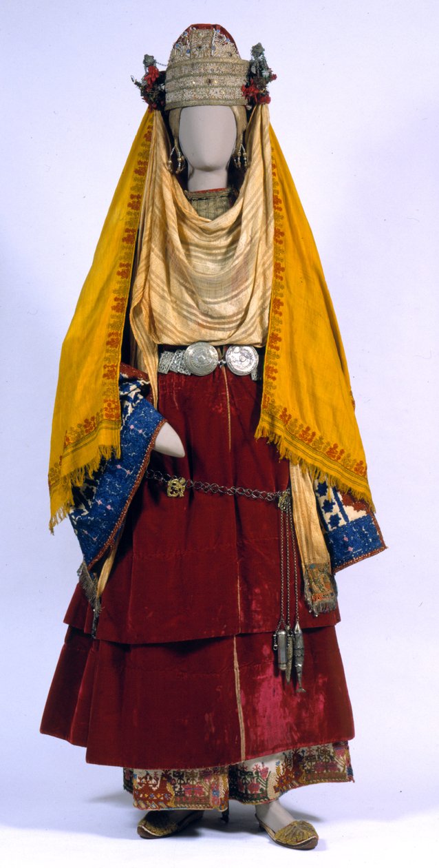 Brauttracht aus Astypalaia von Greek School