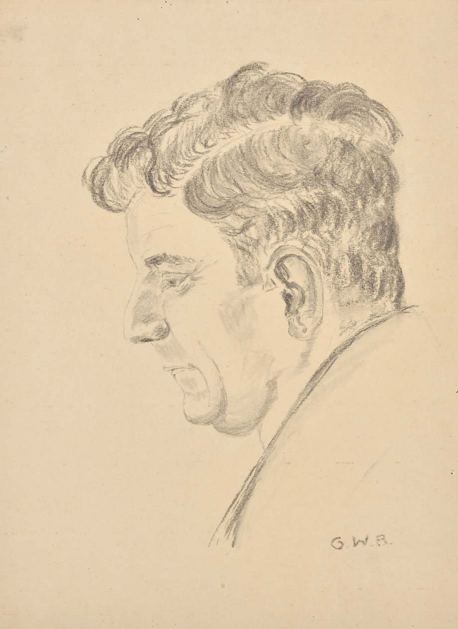 Porträt Dr. Josef Wagner von Grete Wagner Barwig