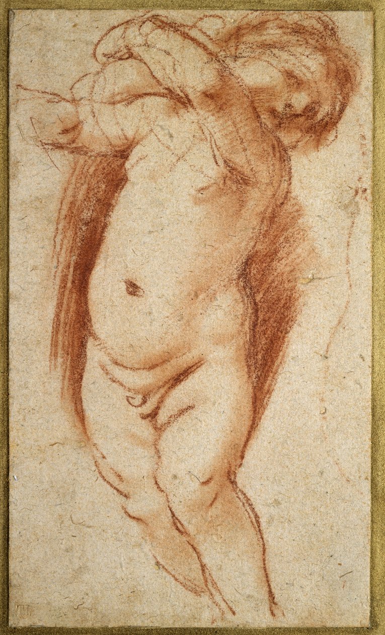 Ein Putto, 1620 - 1624 von Giovanni Francesco Barbieri