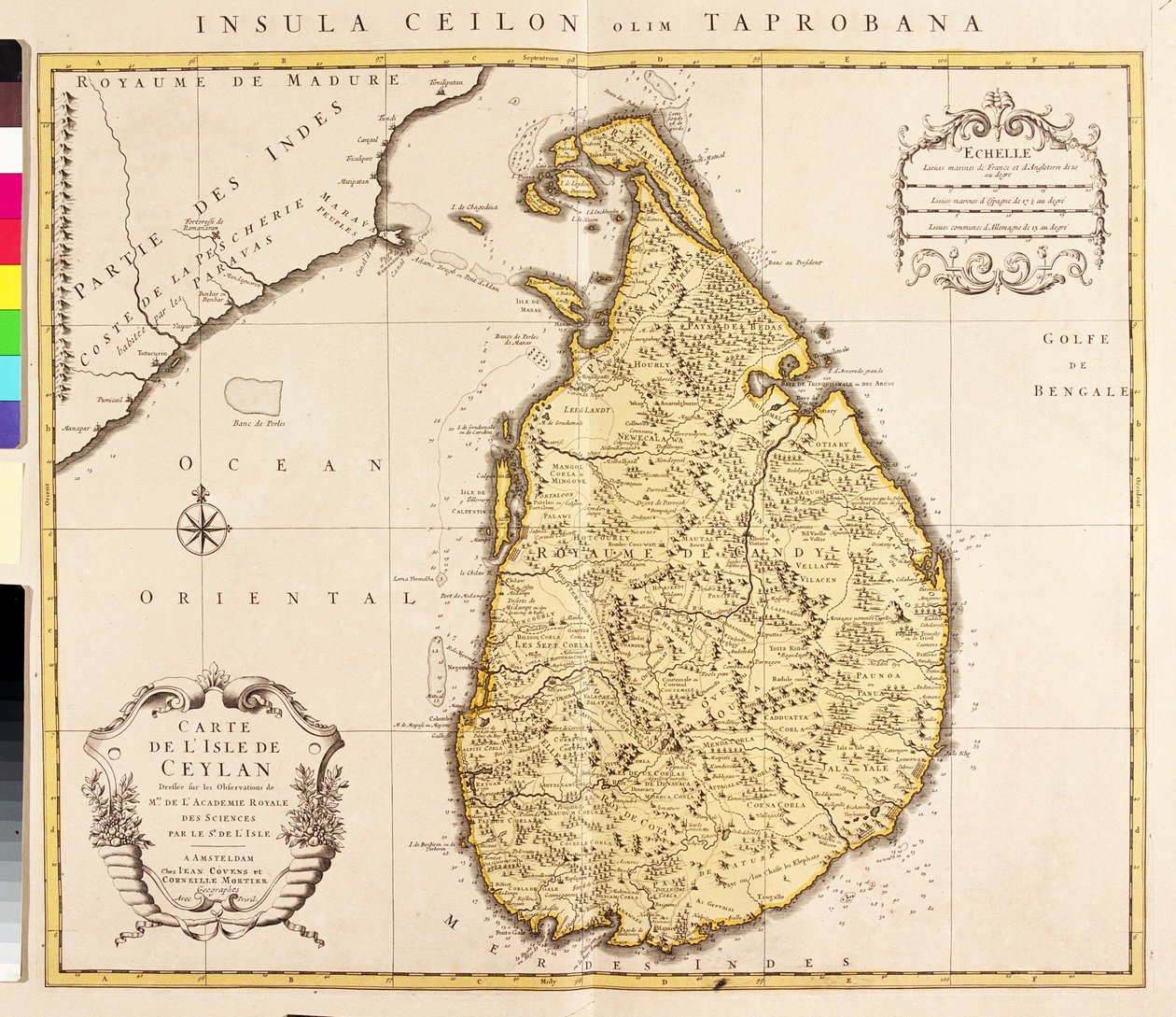 Sri Lanka von Guillaume Delisle