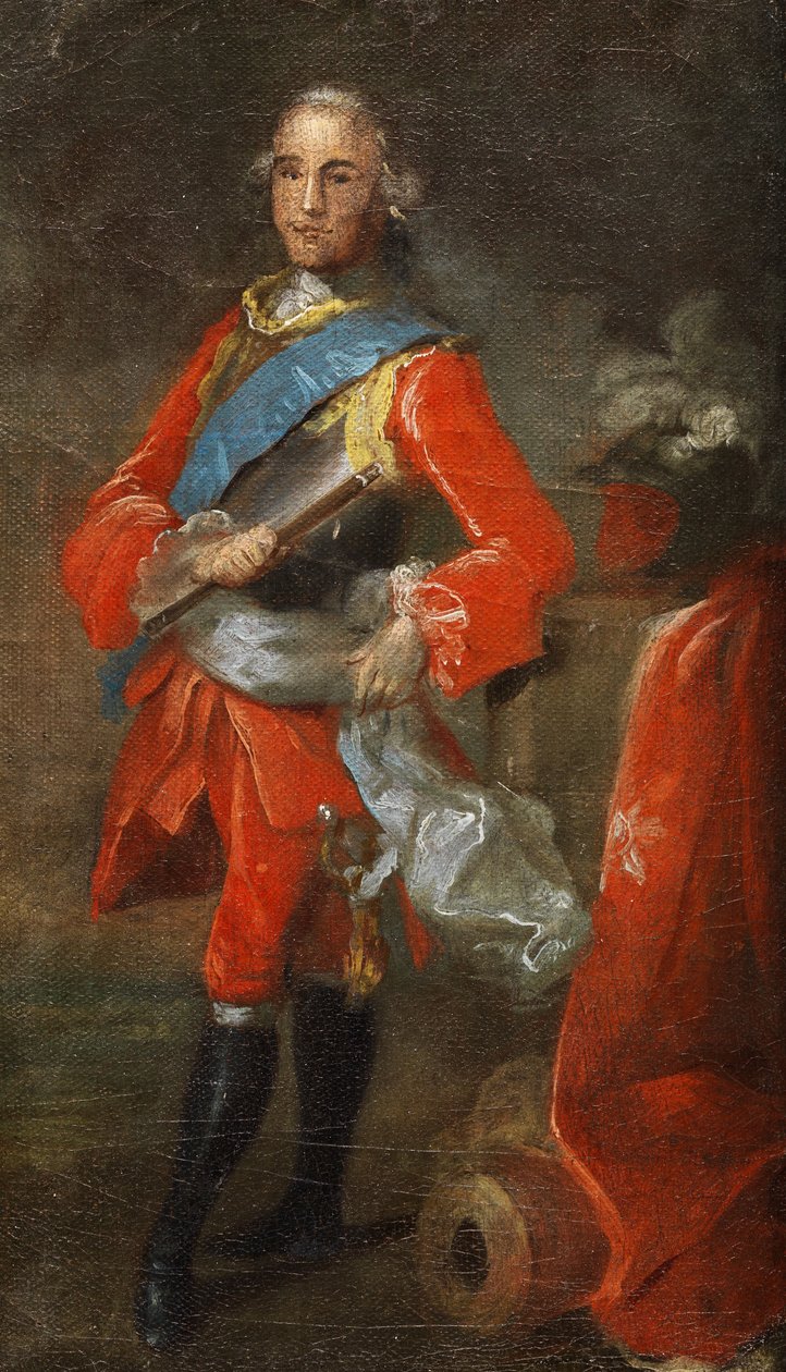 Porträt des schwedischen Feldmarschalls Frederik Graf von Fersen (1719-1794) von Gustaf Lundberg