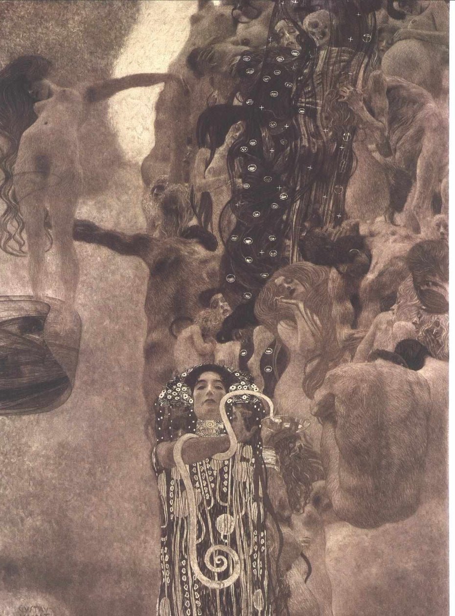 Medizin von Gustav Klimt