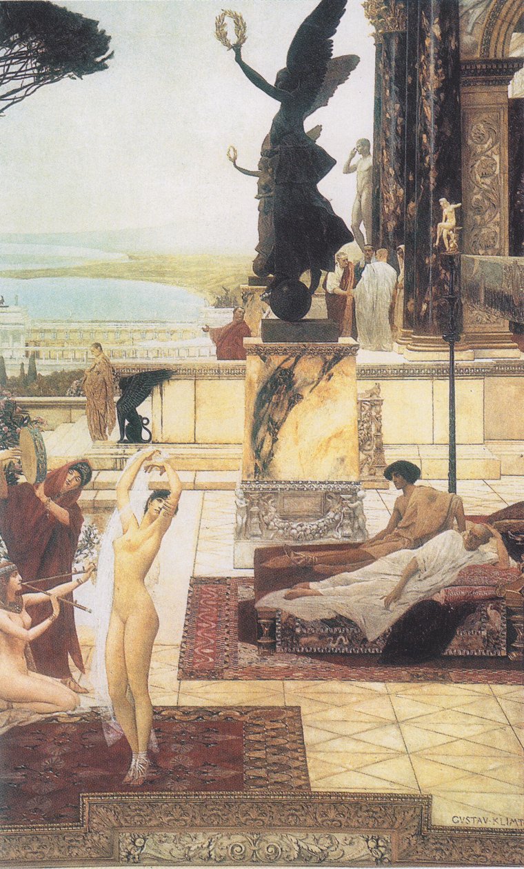 Theater in Taormina von Gustav Klimt