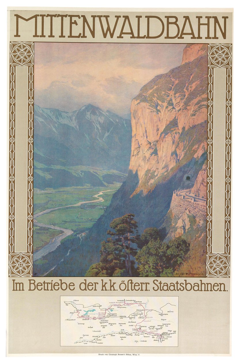 Mittenwald-Bahn von Gustav Jahn