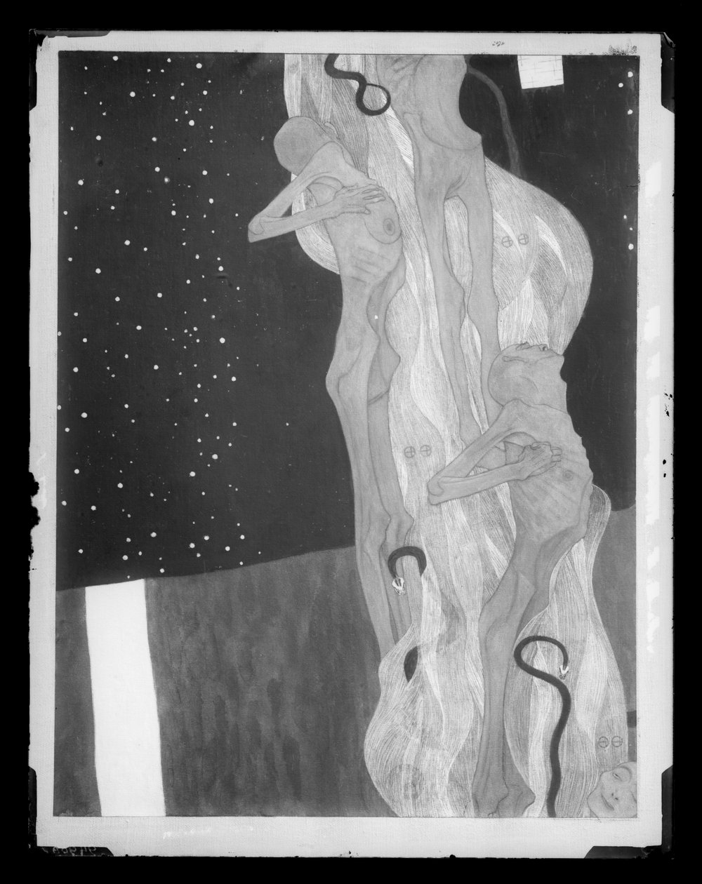 Aus dem Reich des Todes von Gustav Klimt