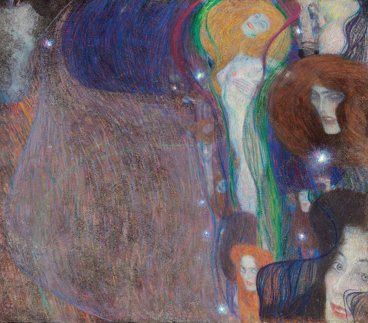 Geisterlichter von Gustav Klimt