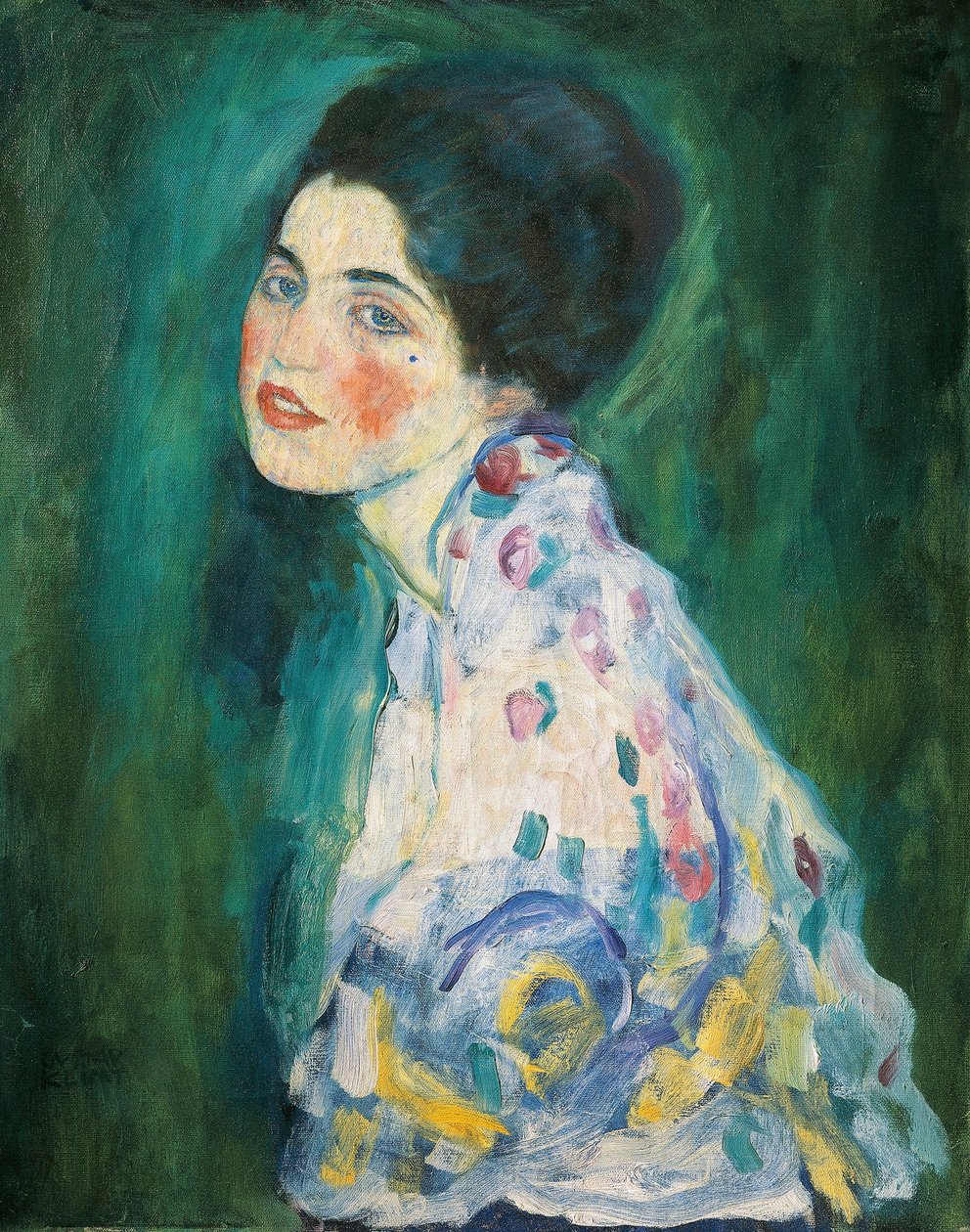 Porträt einer Dame von Gustav Klimt