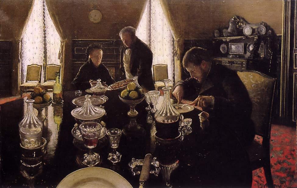 Das Frühstück von Gustave Caillebotte