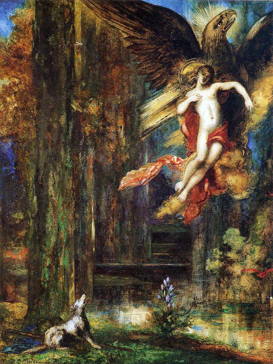 Ganymed, 1886 von Gustave Moreau