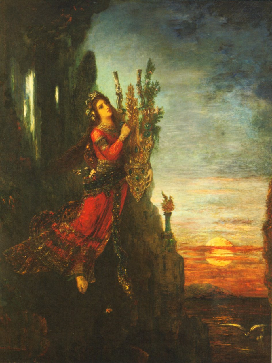 Sappho von Gustave Moreau