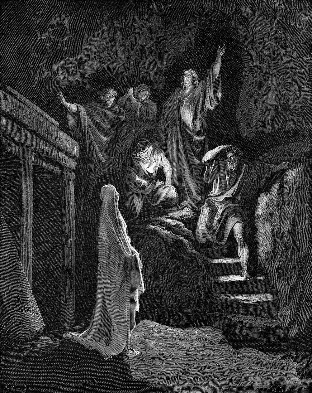Auferweckung des Lazarus von Gustave Dore