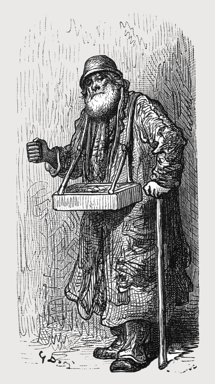 Der Streichholzverkäufer von Gustave Dore