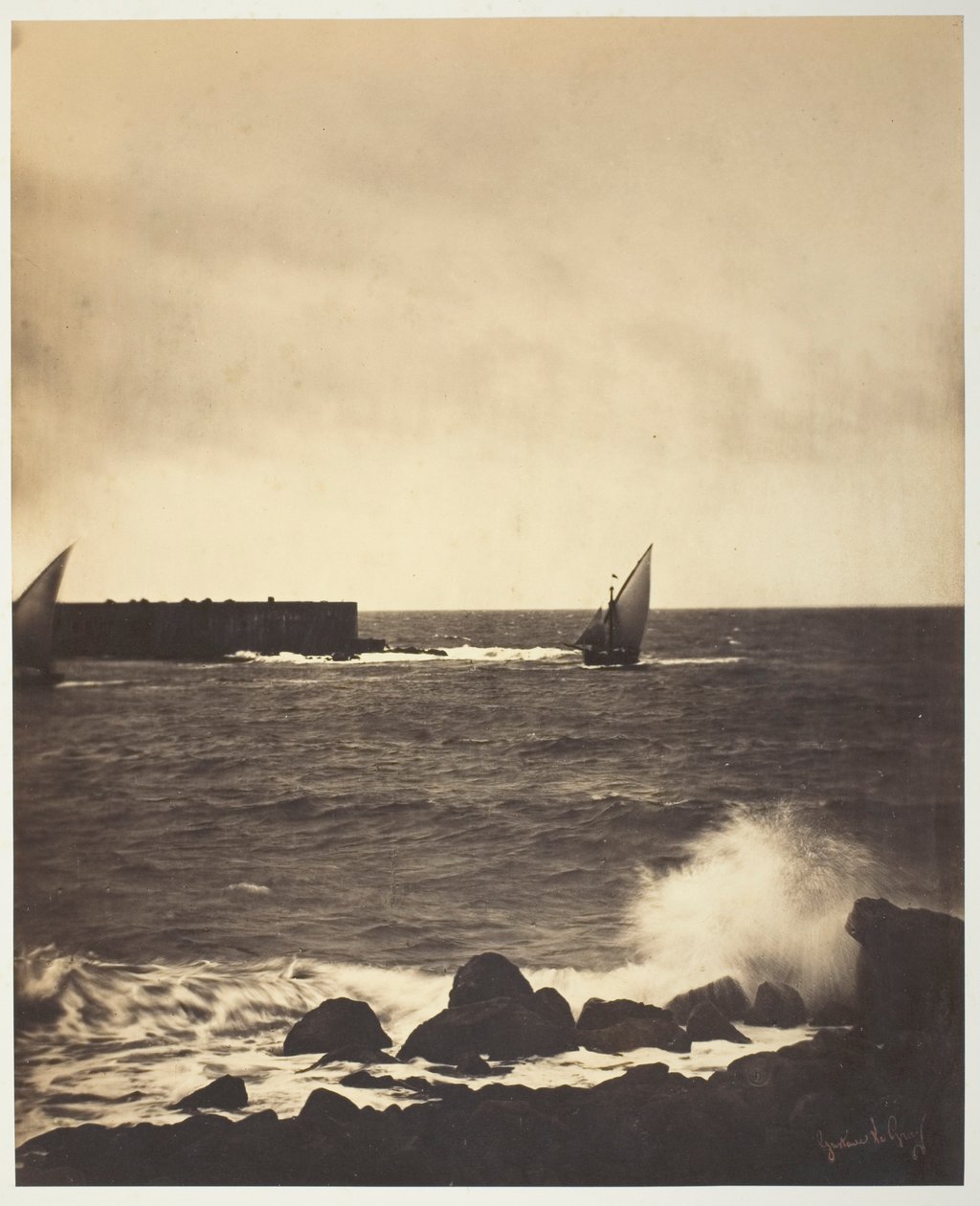 Die brechende Welle von Gustave Le Gray