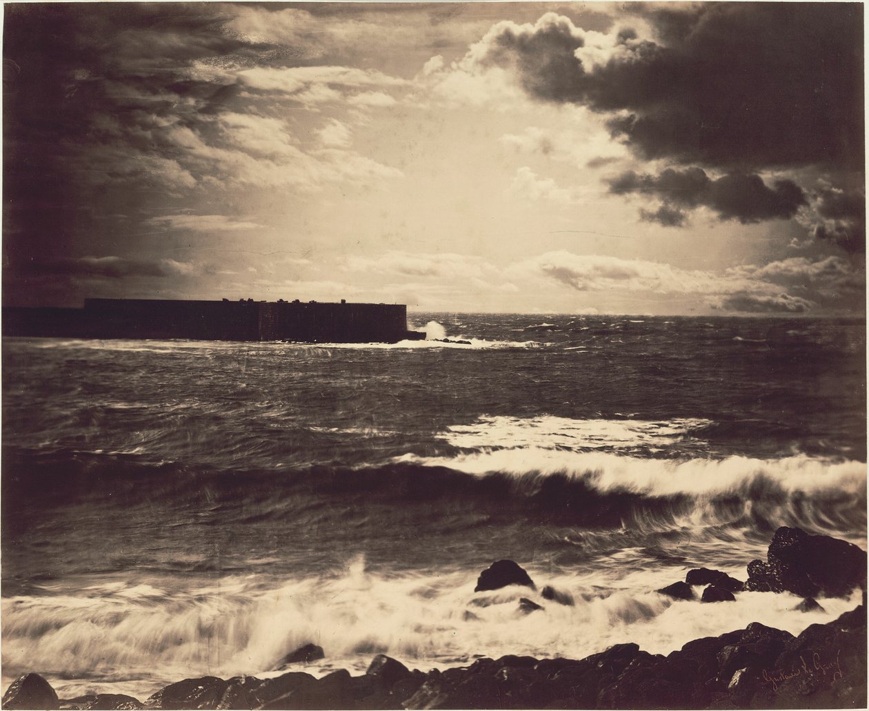 Die große Welle, Sète, 1857 von Gustave Le Gray