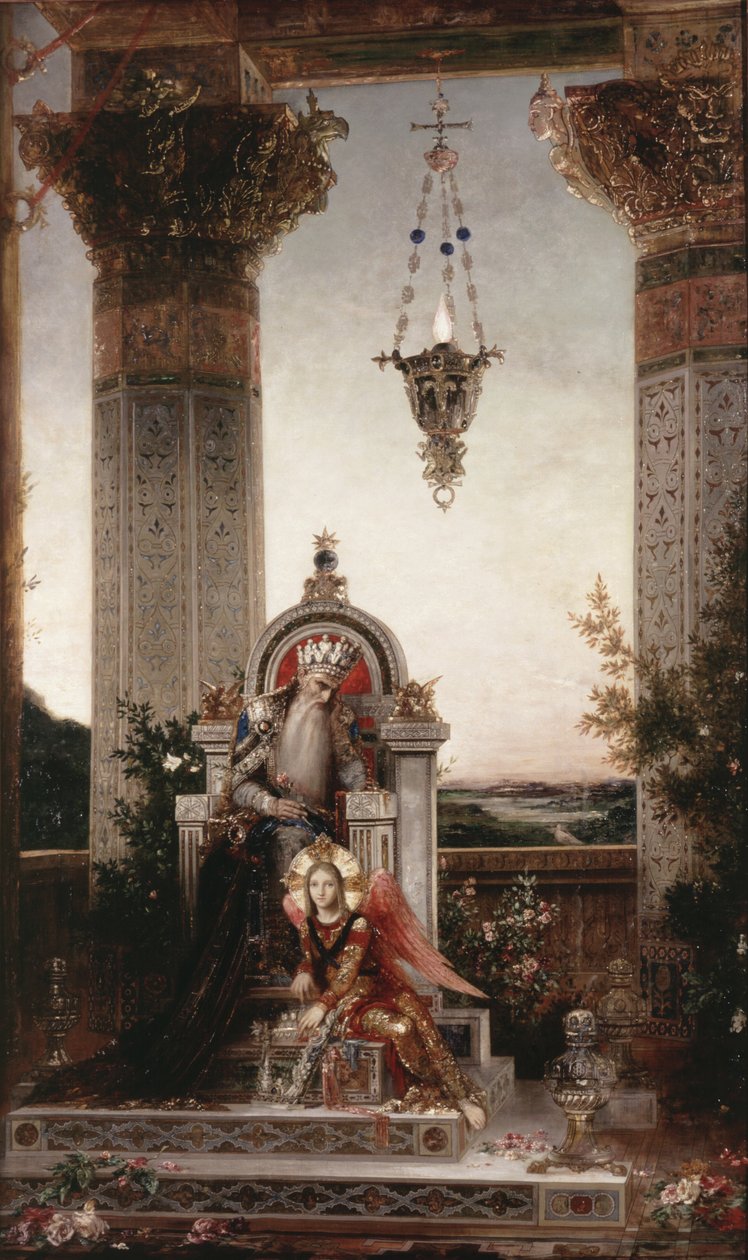 König David von Gustave Moreau