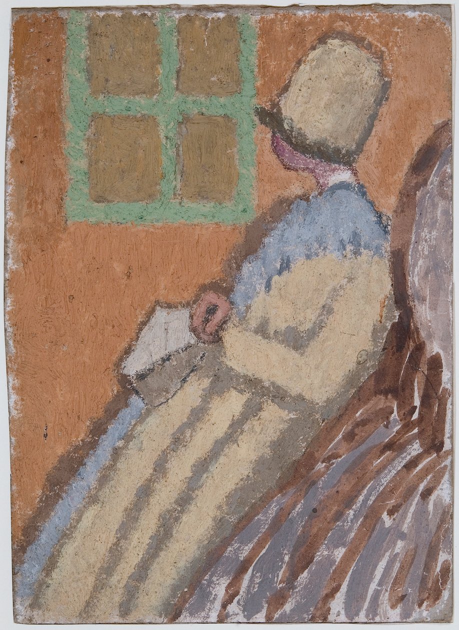 Frau im Profil von Gwen John