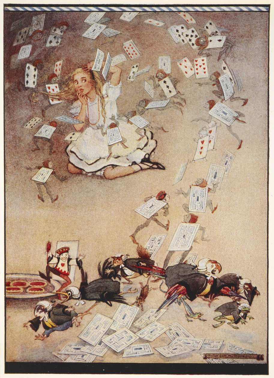 Alice und der Kartenregen von Gwynedd M. Hudson