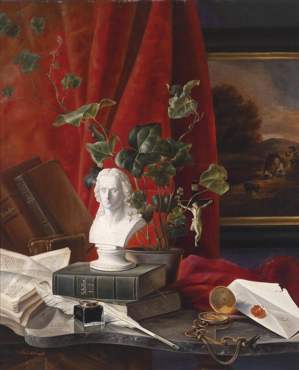 Hommage an Friedrich Schiller von H. Wiedebusch