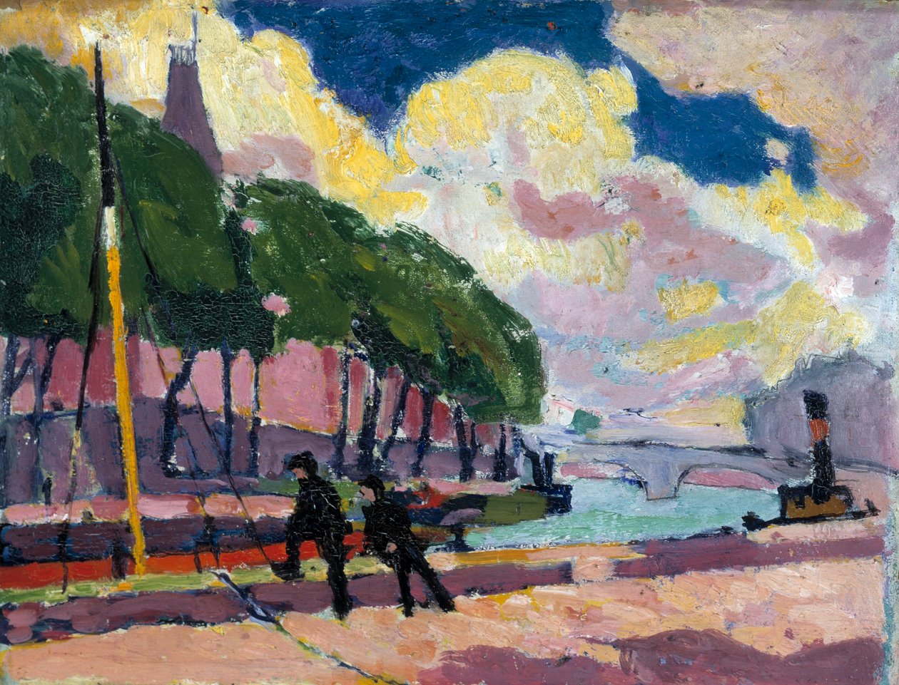 Am Ufer der Seine von H. Lyman Sayen