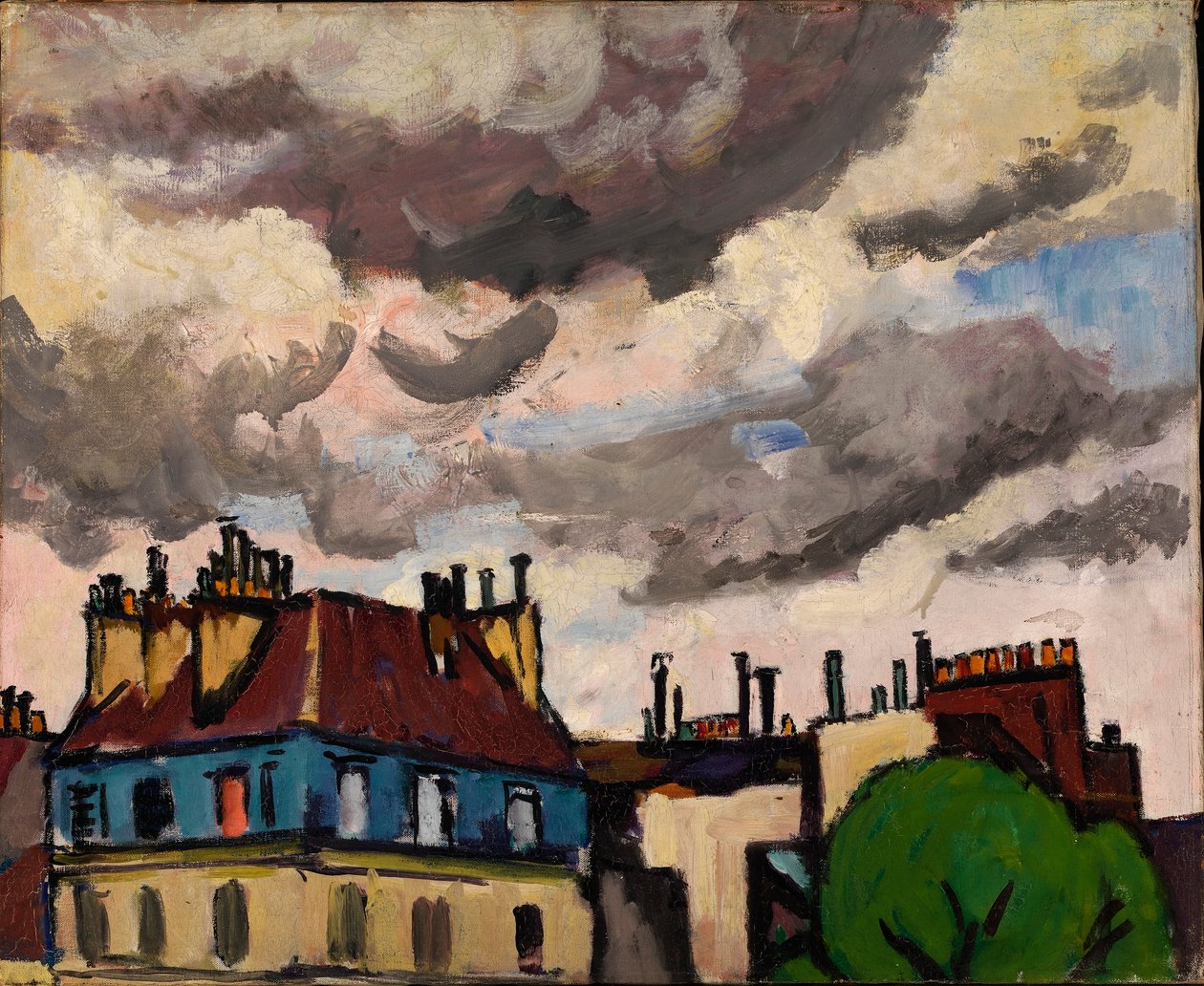 Dächer und Wolken, Paris von H. Lyman Sayen