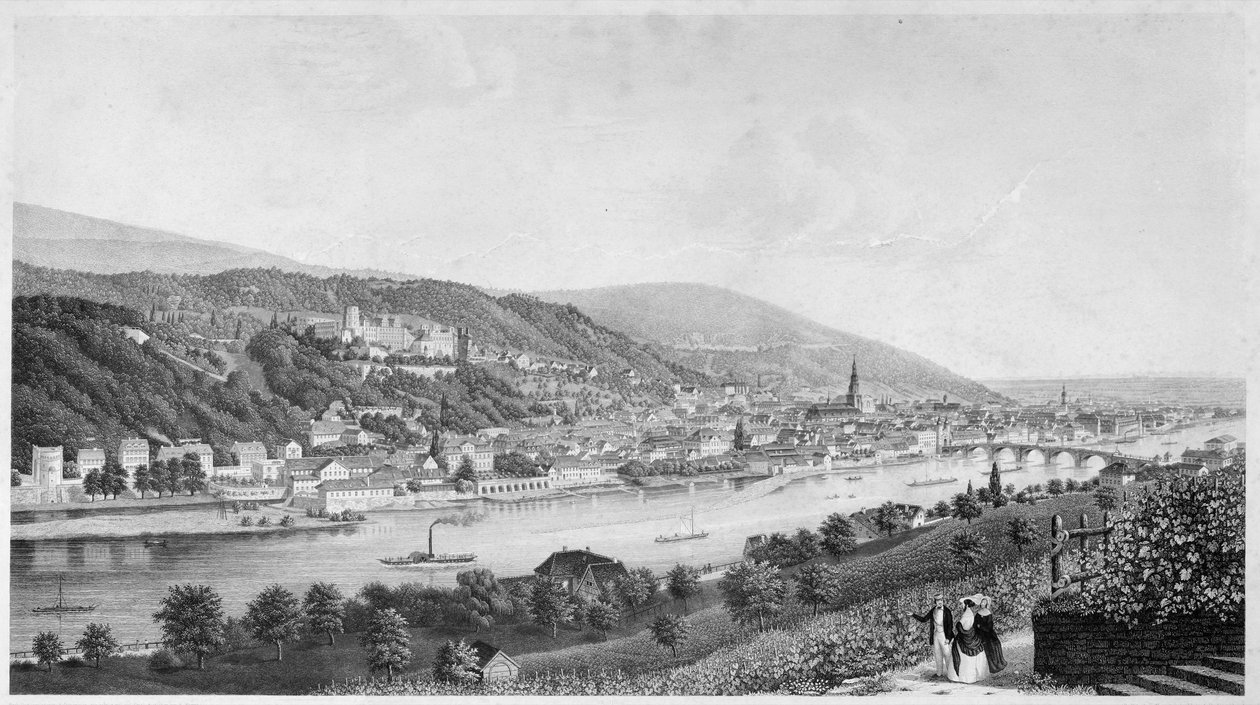 Heidelberg von H. Worms