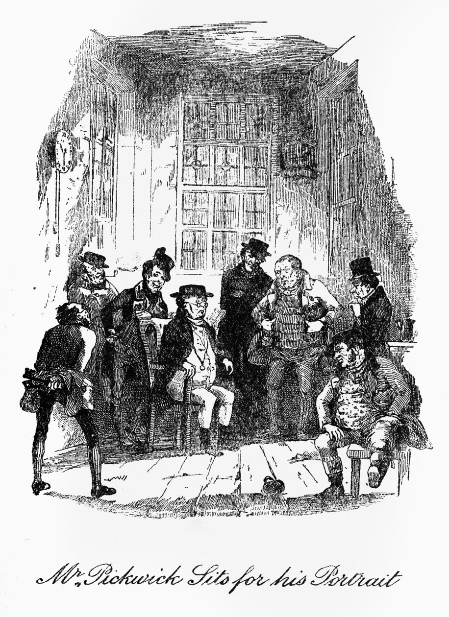 Die Pickwickier von Hablot Knight Browne