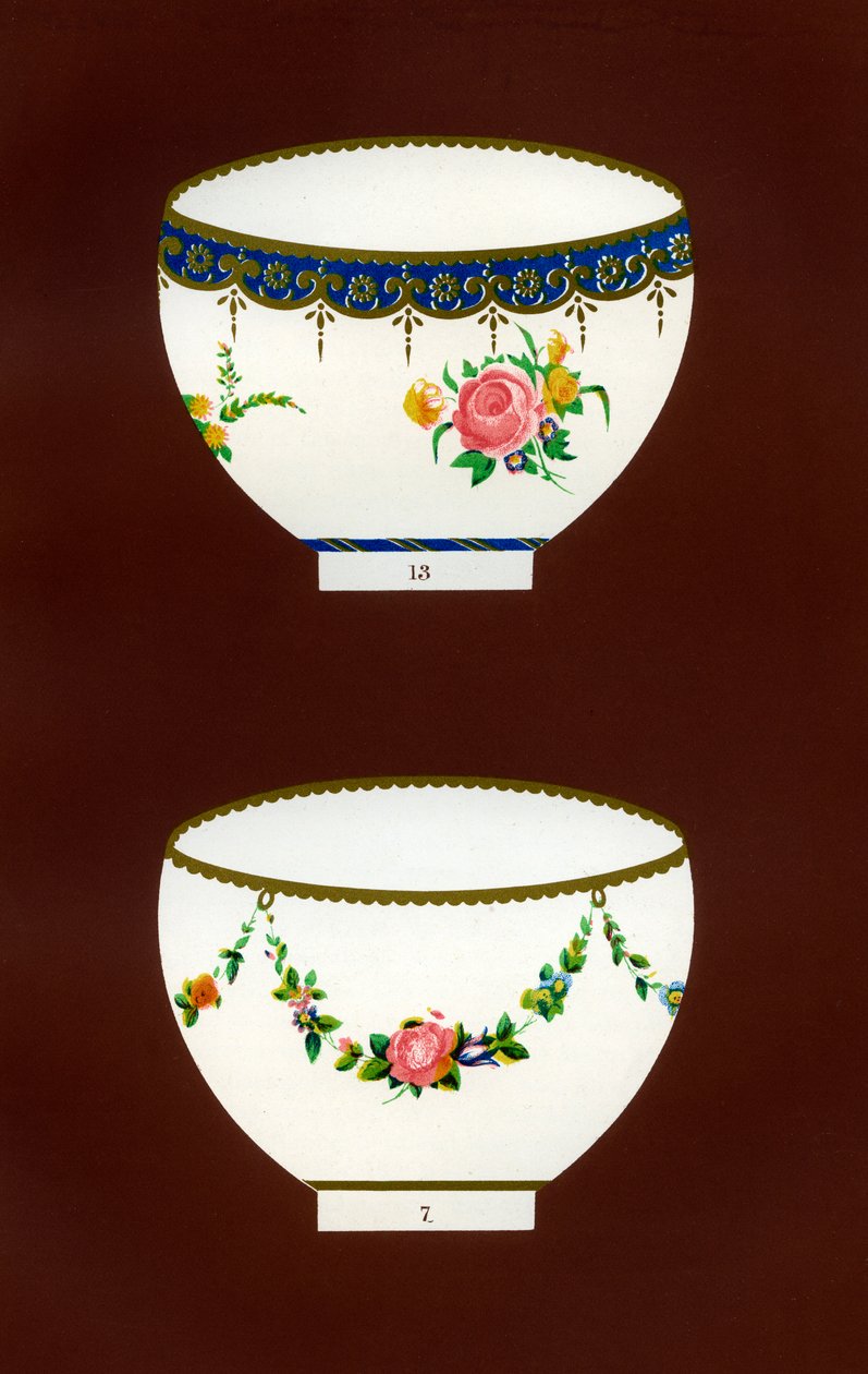 Derby-Muster, 1876 von Hall and England