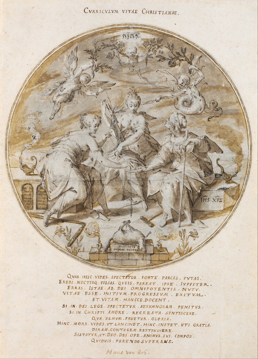Lebenslauf des Christen von Hans von Aachen