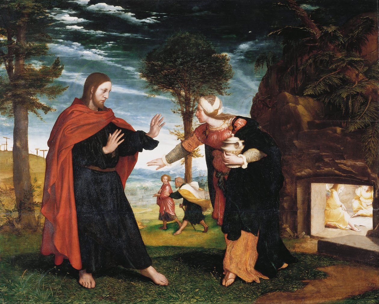 Noli Me Tangere von Hans Holbein der Jüngere