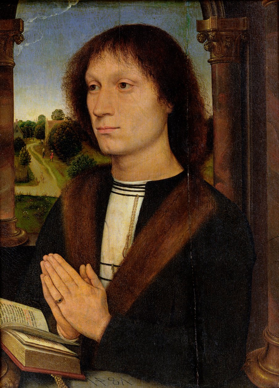 Porträt von Benedetto Portinari (1466-1551) 1487 von Hans Memling