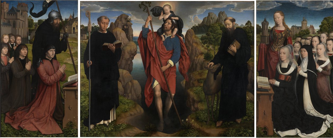 Triptychon des Willem Moreel von Hans Memling
