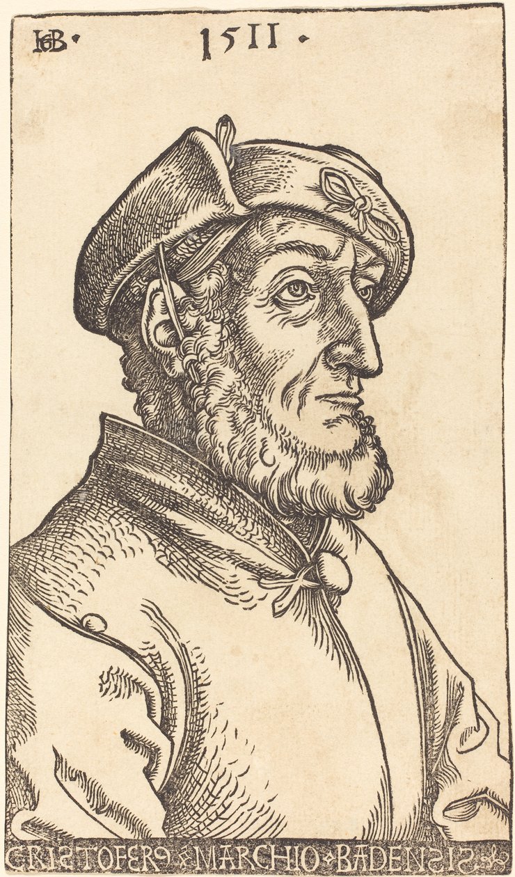 Christoph, Markgraf von Baden, 1511 von Hans Baldung Grien