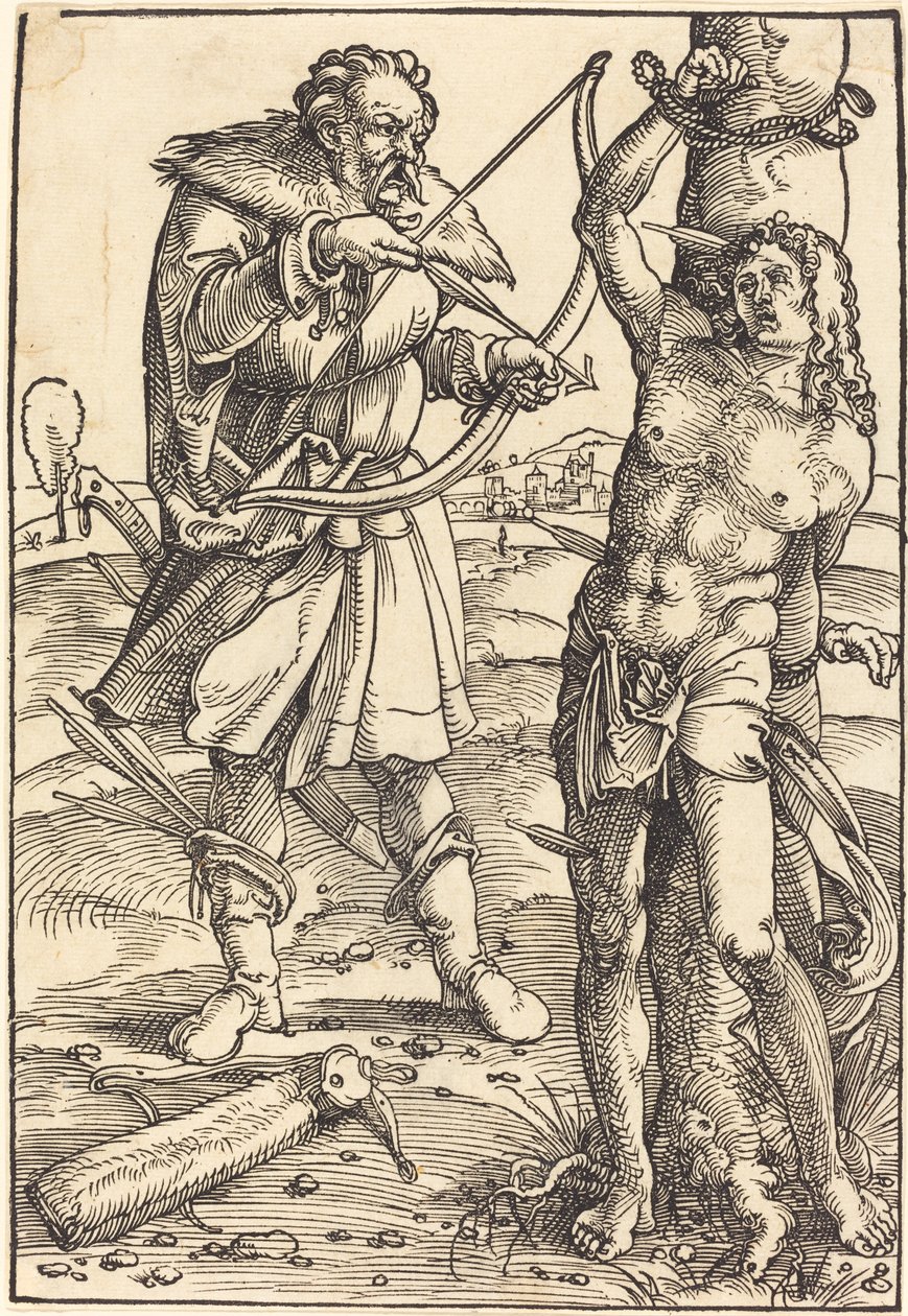 Das Martyrium des Heiligen Sebastian von Hans Baldung Grien