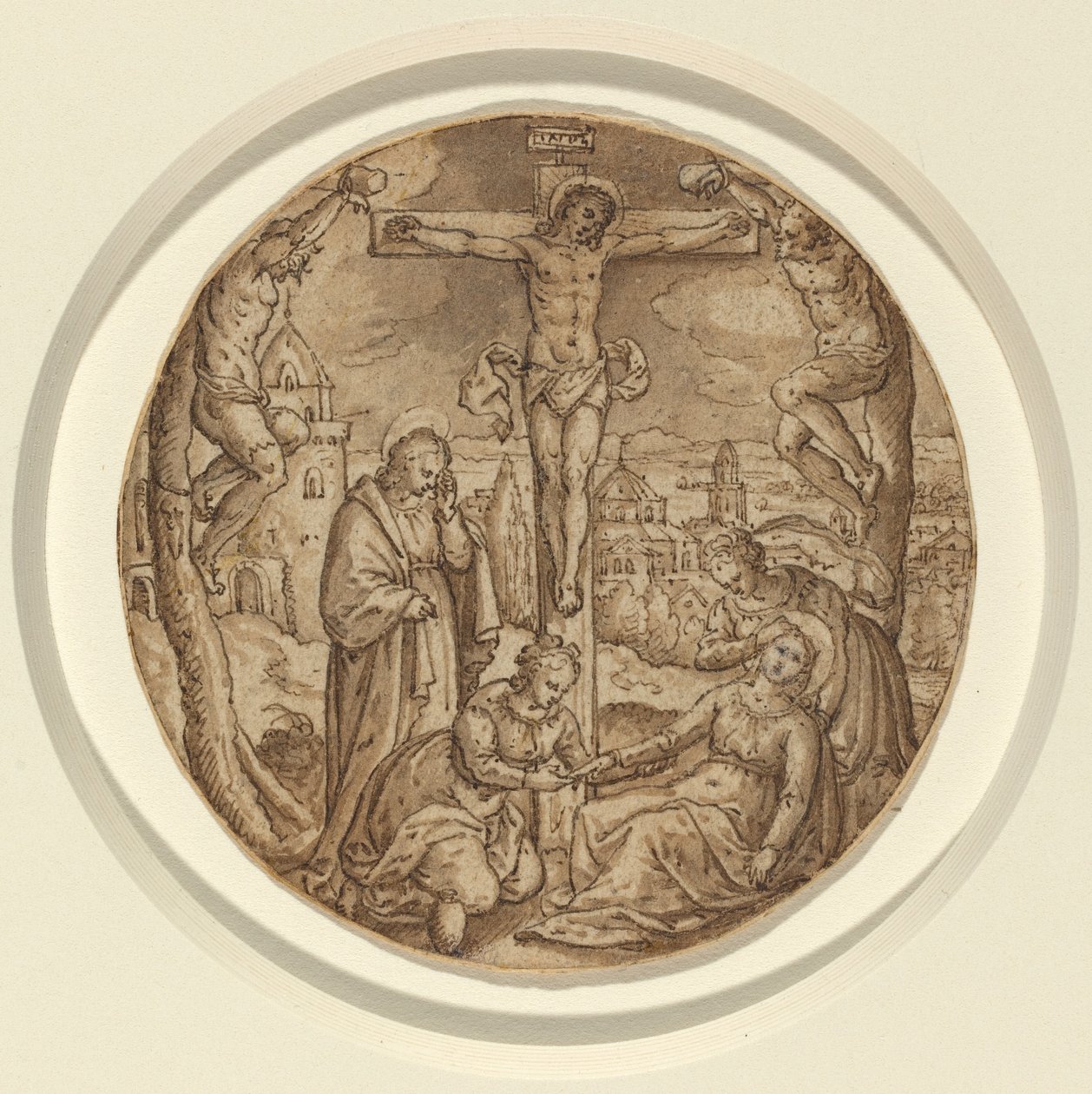 Die Kreuzigung von Hans Bol