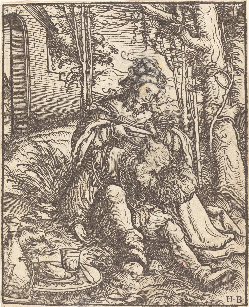Samson und Delilah von Hans Burgkmair I