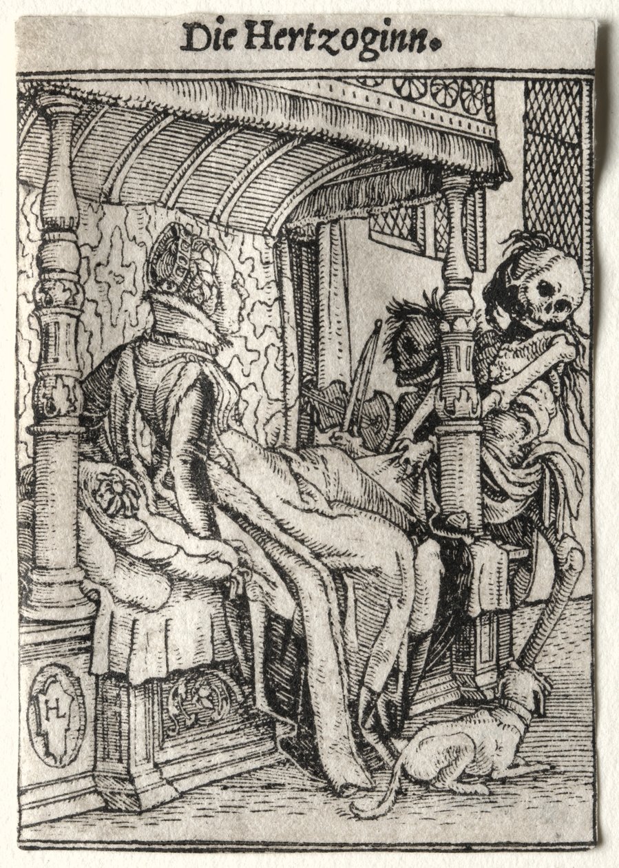 Totentanz: Die Herzogin von Hans Holbein