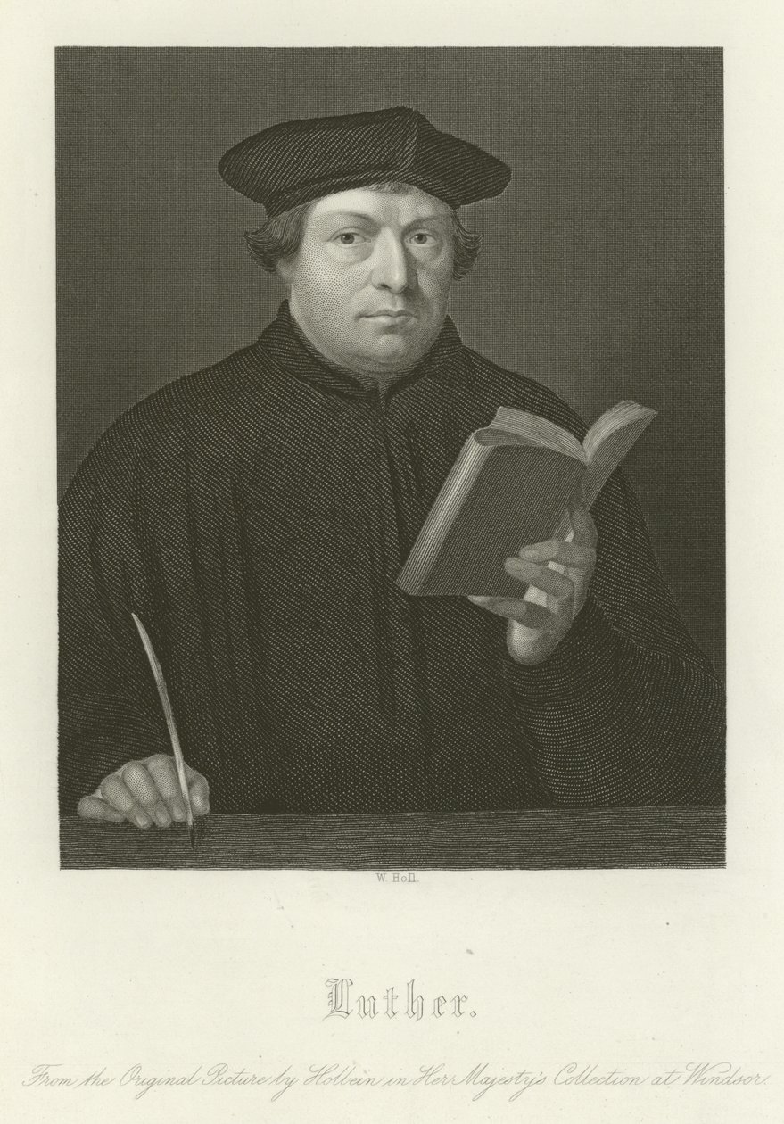 Martin Luther von Hans Holbein der Jüngere