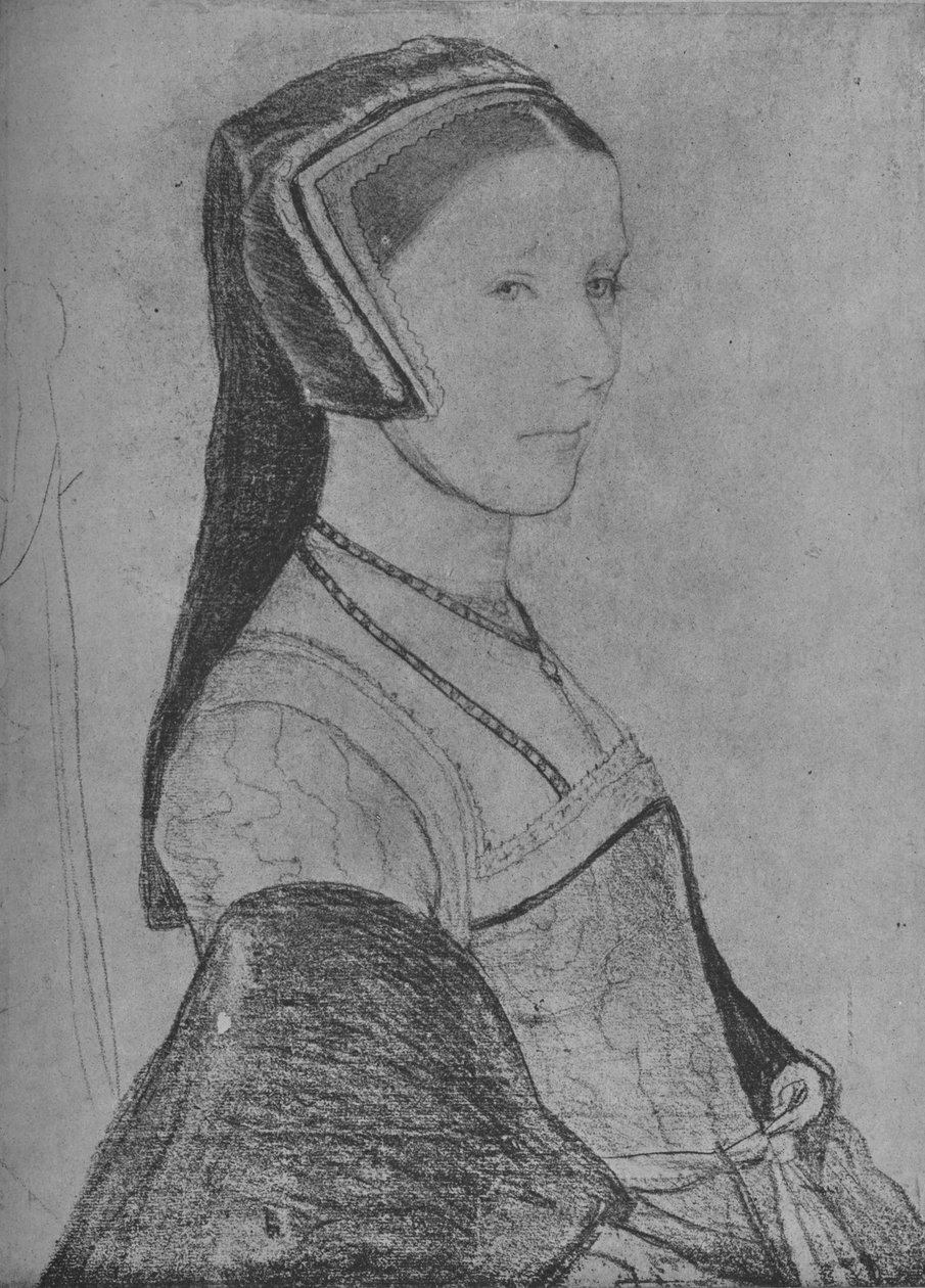 Anne Cresacre, um 1527 von Hans Holbein der Jüngere