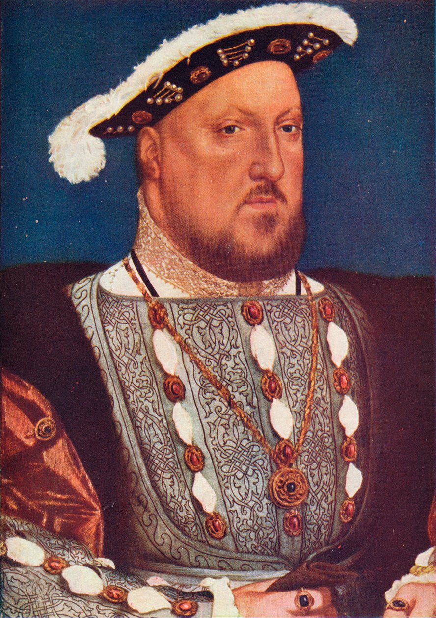 König Heinrich VIII., um 1537 von Hans Holbein der Jüngere