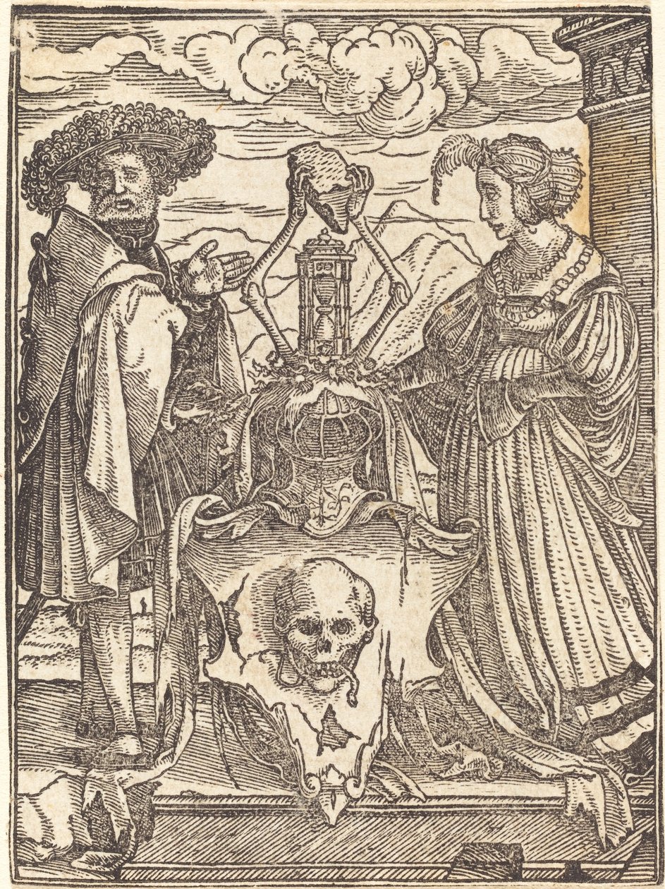Die Arme des Todes von Hans Holbein der Jüngere