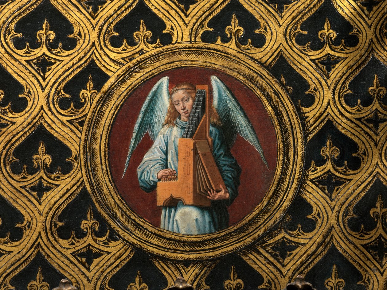 Detail des Reliquiars der Heiligen Ursula von Hans Memling