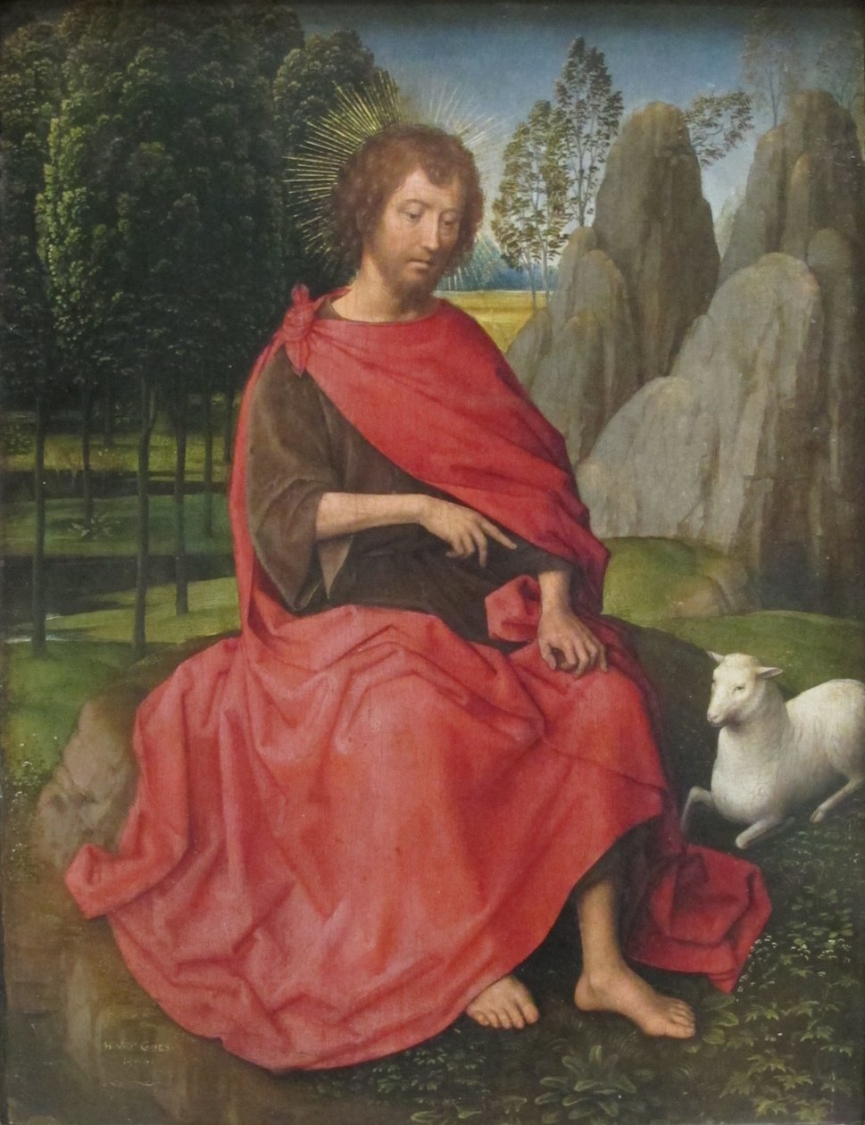 Johannes der Täufer von Hans Memling