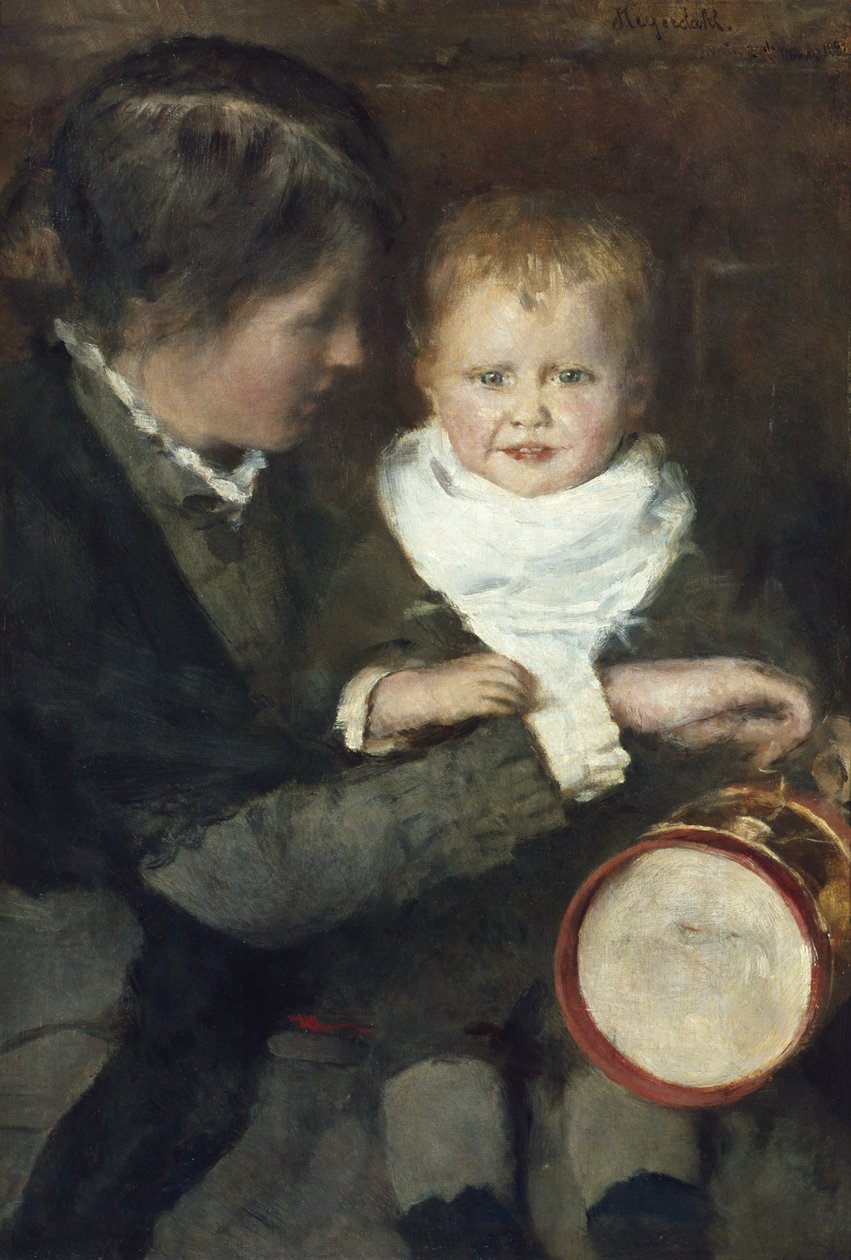 Mutter und Kind von Hans Olaf Heyerdahl